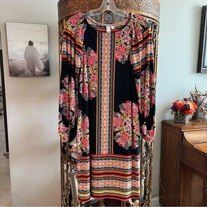Emma and Michele Boho Print Dress